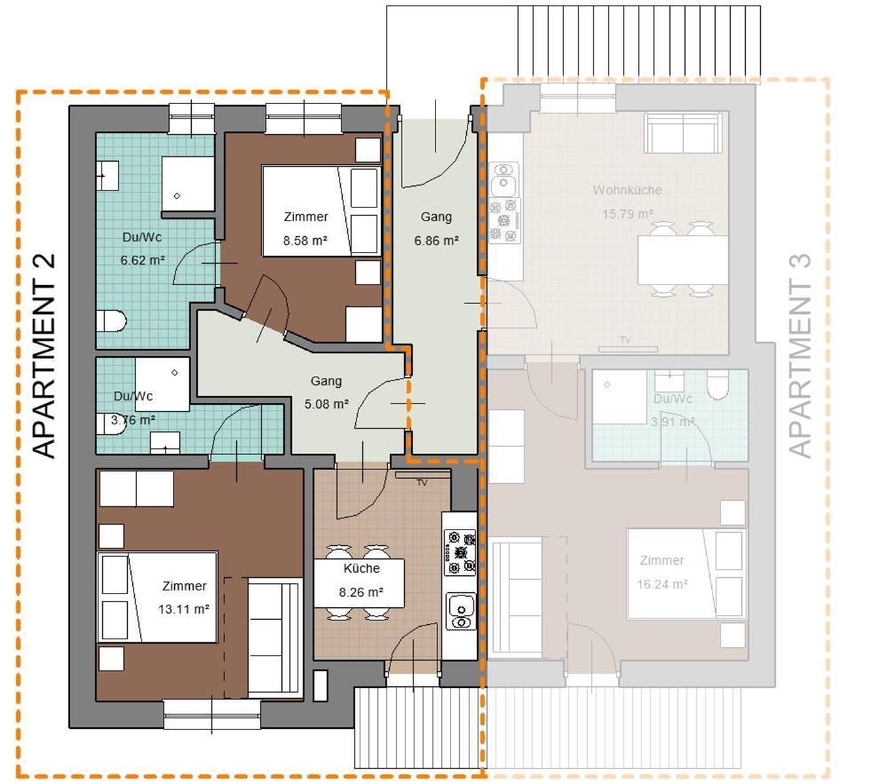 סי Apartments Renata Gries 201 מראה חיצוני תמונה